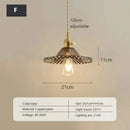 Axyaa Glass Chandelier Pendant Lights - Nordic Style Hanging Lighting for Home and Commercial Spaces