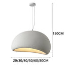 Axyaa Modern LED Wabi Sabi Pendant Chandelier Light for Dining, Living, and Bedroom