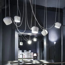 Axyaa Modern Industrial Spider Drum Chandelier LED Ceiling Light