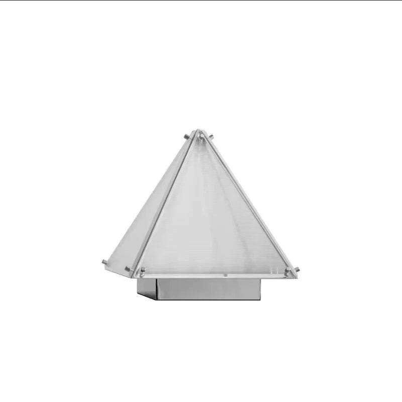 Axyaa Nordic Pyramid Table Lamp: Modern Art Desk Lamp for Living Room Bedroom