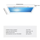 Axyaa Blue Sky Light Ceiling Lamp for Bathroom Indoor Decor, Kids Room, Kitchen - Natural Lighting Surface Chandelier