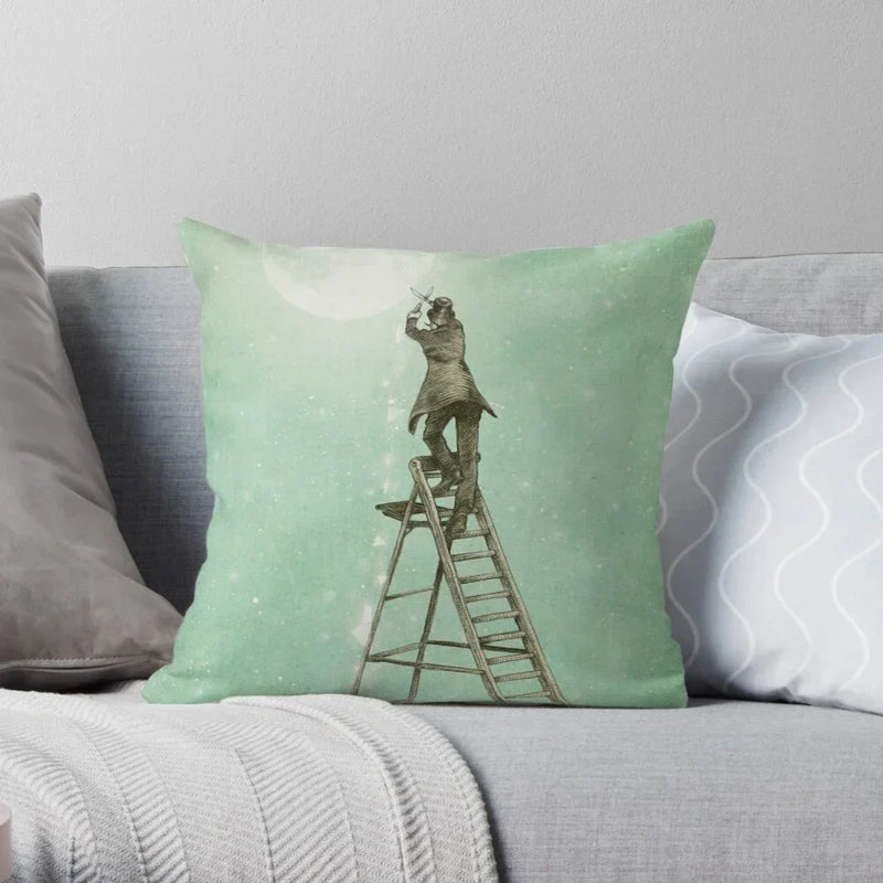 Nordic Abstract Pillowcase 45*45 black grey for Sofa, Axyaa Brand