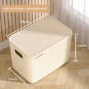 Axyaa Wardrobe Organizer Plastic Storage Boxes for Bedroom Cabinets Makeup Doll Container