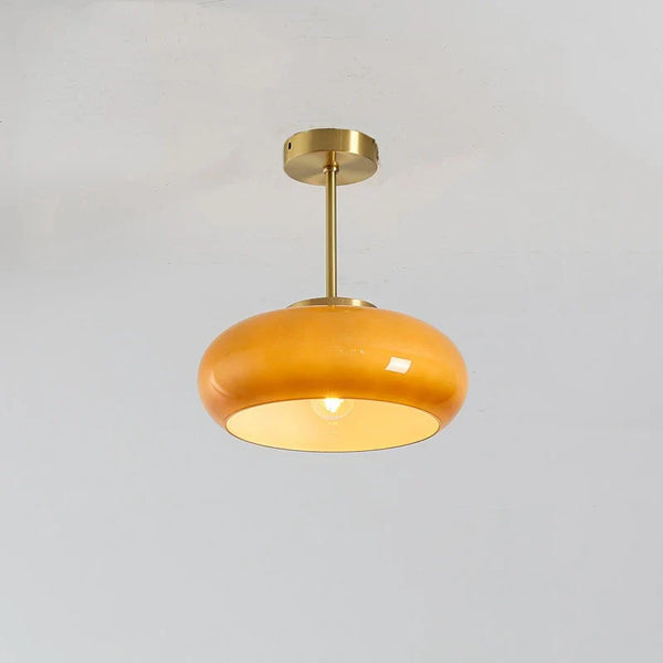 Axyaa Silent Glass Pendant Lamp Nordic Bauhaus Hanging Light