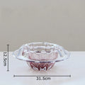 Glass Vase Hydroponics Plant Pots by Axyaa: Elegant Table Decoration for Floral Arrangements