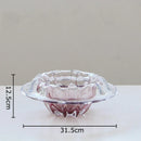 Glass Vase Hydroponics Plant Pots by Axyaa: Elegant Table Decoration for Floral Arrangements