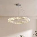 Axyaa Crystal Pendant Light for Living Room Dining Bedroom - Postmodern Design