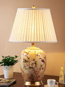 Axyaa Large Ceramic Table Lamp for Living Room and Bedroom