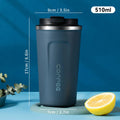 Axyaa 510ml Stainless Steel Insulated Water Tumbler - Leak-proof Coffee Mug