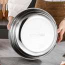 Axyaa Stainless Steel Mixing Bowls for Dough Kneading, Pasta Making, Soups & More
