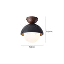 Axyaa Flower Bud Ceiling Light: Italian Minimalist Design for Corridor, Foyer, Dressing Room