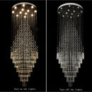 Axyaa Luxury Crystal Chandelier Lighting for Modern Home Decoration