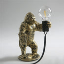 Axya Mini Gorilla Table Lamp: Fun Monkey Desk Light for Bedrooms, Kids' Rooms & Gifts