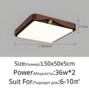 Axyaa Geometric LED Ceiling Chandelier Living Room Indoor Lighting Fixtures