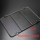 Axya Stainless Steel BBQ Grill Mesh Rectangular Baking Tool for Cake Drying