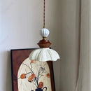 Axyaa Retro LED Flower Wall Lamp - Cream Wind for Living Room Decor