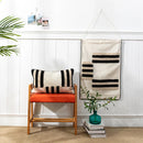 Axyaa Geometric Pattern Cotton Cushion Cover for Home Decor
