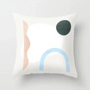 Axyaa Abstract Oil Painting Cushion Covers – Modern Art Home Decor Pillow
