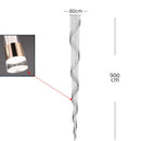 Axyaa Nordic Home Decoration Stair Chandelier Living Room Bedroom Dining Room Pendant Ceiling Light