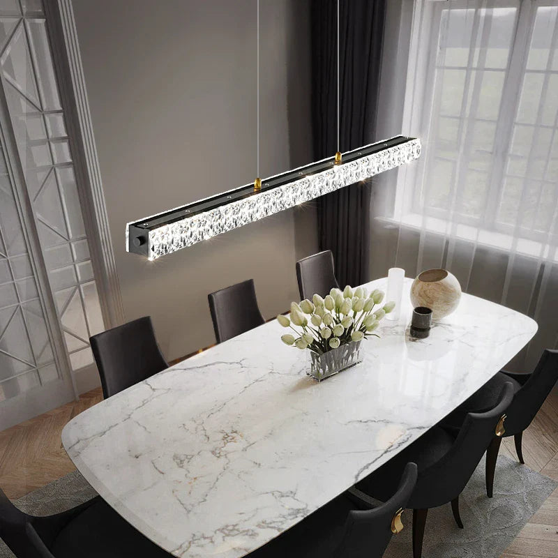 Axyaa Dining LED Chandelier - Elegant Italian Minimalist Style