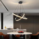 Axyaa Modern LED Pendant Chandelier for Staircase Living Room Lighting