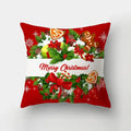 Merry Christmas Santa Claus Pillowcase by Axyaa: Festive Home Decor Gift