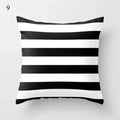 Axyaa Yellow Geometric Print Cushion Pillowcase - 45x45cm