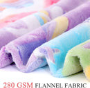 Axyaa Unicorn Glow Blanket for Girls - Soft & Glittery Toddler Gift