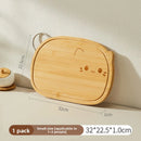 Axyaa Bamboo Cat Cutting Board - Kitchen & Fruit Cutting Board