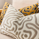 Axyaa Abstract Art Textured Accent Pillow Cover