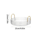 Axyaa 3 Tier Diamond Pattern Cosmetic Organizer Rotating Vanity Rack