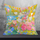 Axyaa Patterned Cushion Cover 45*45 for Sofa, Square Decor Pillowcases