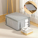 Axyaa Quilt Storage Bag: Dustproof Organizer for Under Bed Clothes Storage