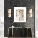 Axyaa Marble LED Wall Lights Brass Sconce for Bedroom, Parlor, Aisle, Stairs