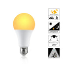 Axyaa Motion Sensor Radar Light Bulb 85-265V LED Lamp for Garden Patio Stairs