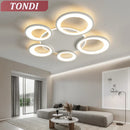 Axyaa Ring LED Ceiling Light for Home Decoration in Living Room, Bedroom, and More