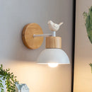 Axyaa Nordic Wood LED Wall Lamp for Home Decor