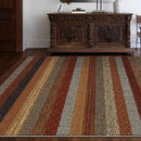 Axyaa Striped Living Room Carpet: High-grade, Fashionable, and Creative Rug for Sofa, Coffee Table