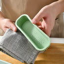 Axyaa Mini Silicone Bread Toast Mold Set - Kitchen Bakeware for DIY Baking