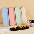 Axyaa Sushi Plate Set Multi-Functional Teapot Drain Mat Snack Tray Dessert Table Tray