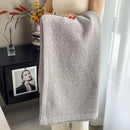 Axyaa Boho Cotton Throw Blanket for Bed Couch All Seasons Lightweight Quilt
