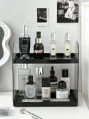 Axyaa Makeup & Skincare Organizer Shelf for Cosmetics Storage Array.