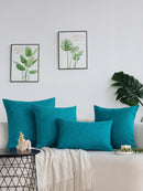 Axyaa Linen Cushion Cover 45x45cm 30x30cm for Sofa Living Room Car