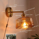 Axyaa Modern Copper Wall Light for Home Decor, Restaurant & Living Room