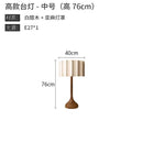Axyaa Solid Wood Floor Lamp LED E27 Zen Art Decorative Standing Lamp