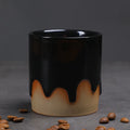 Axyaa Ceramic Glazed Latte Cups Vintage Style Drinking Mugs for Household.