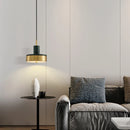Axya Marble Hanging Lamp: Modern Minimalist Chandelier for Living Room, Dining, and Bedroom