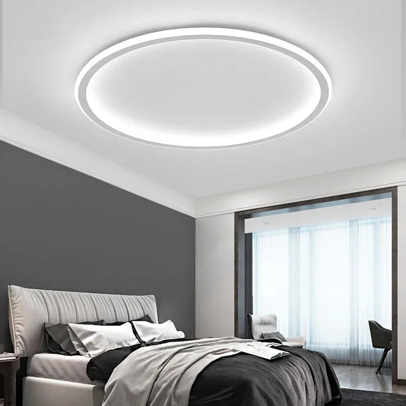 Axya Circular LED Ceiling Light with Remote Control for Various Rooms