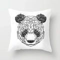 Axyaa Cute Animal Print Pillow Cover - 45X45cm