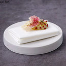 Axyaa Ceramic Sashimi Plate Set - Restaurant Starter Dish Tray